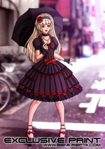 Gothic Lolita Print