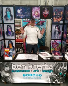 London Film comic con artist