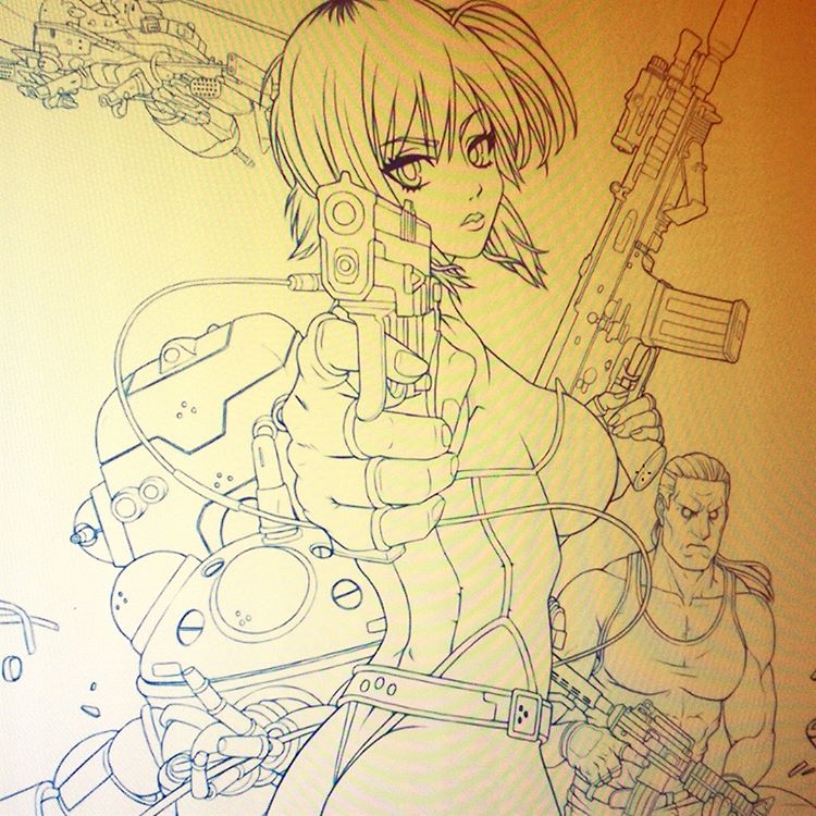 Ghost in the Shell WIP2