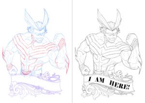 all might sketches