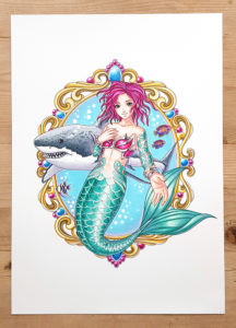 mermaid art 1