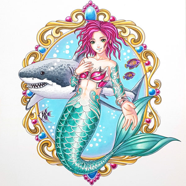 mermaid art 2