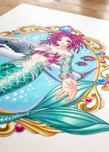 mermaid art 3