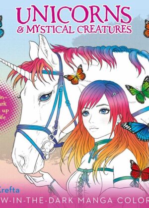Unicorns Manga Coloring Book