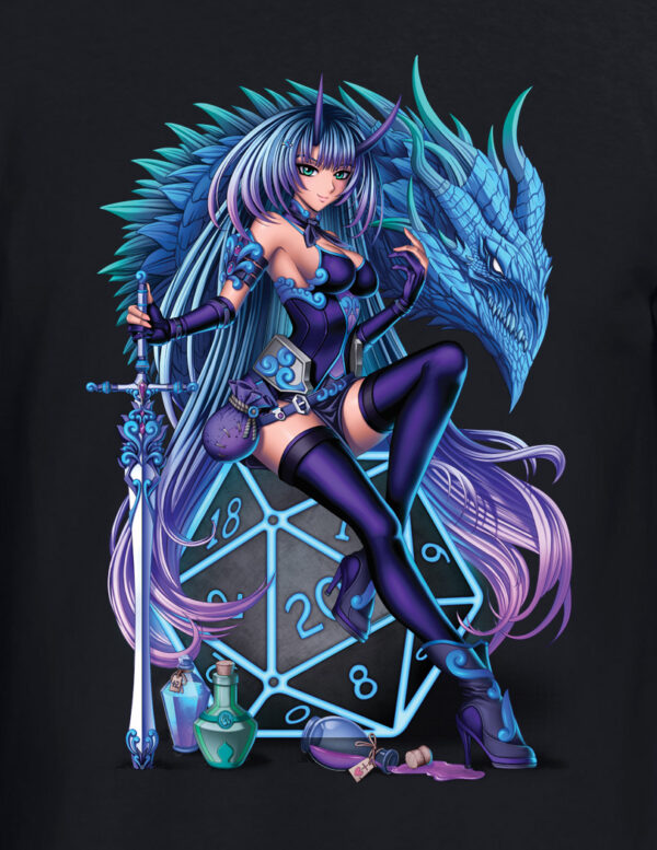 Dungeons and Dragons anime Tshirt