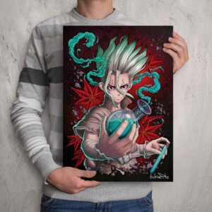 Dr Stone Art Print A3 Size